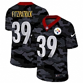 Nike Pittsburgh Steelers 39 Fitzpatrick 2020 Camo Salute to Service Limited Jersey zhua,baseball caps,new era cap wholesale,wholesale hats